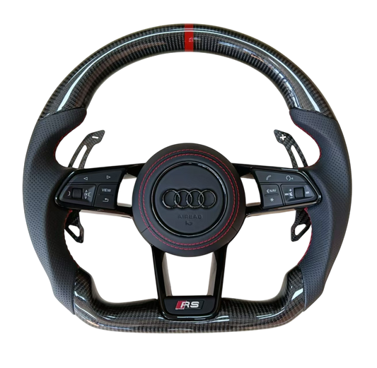 AUDI B9 RS Performance Carbon Fiber Steering Wheel